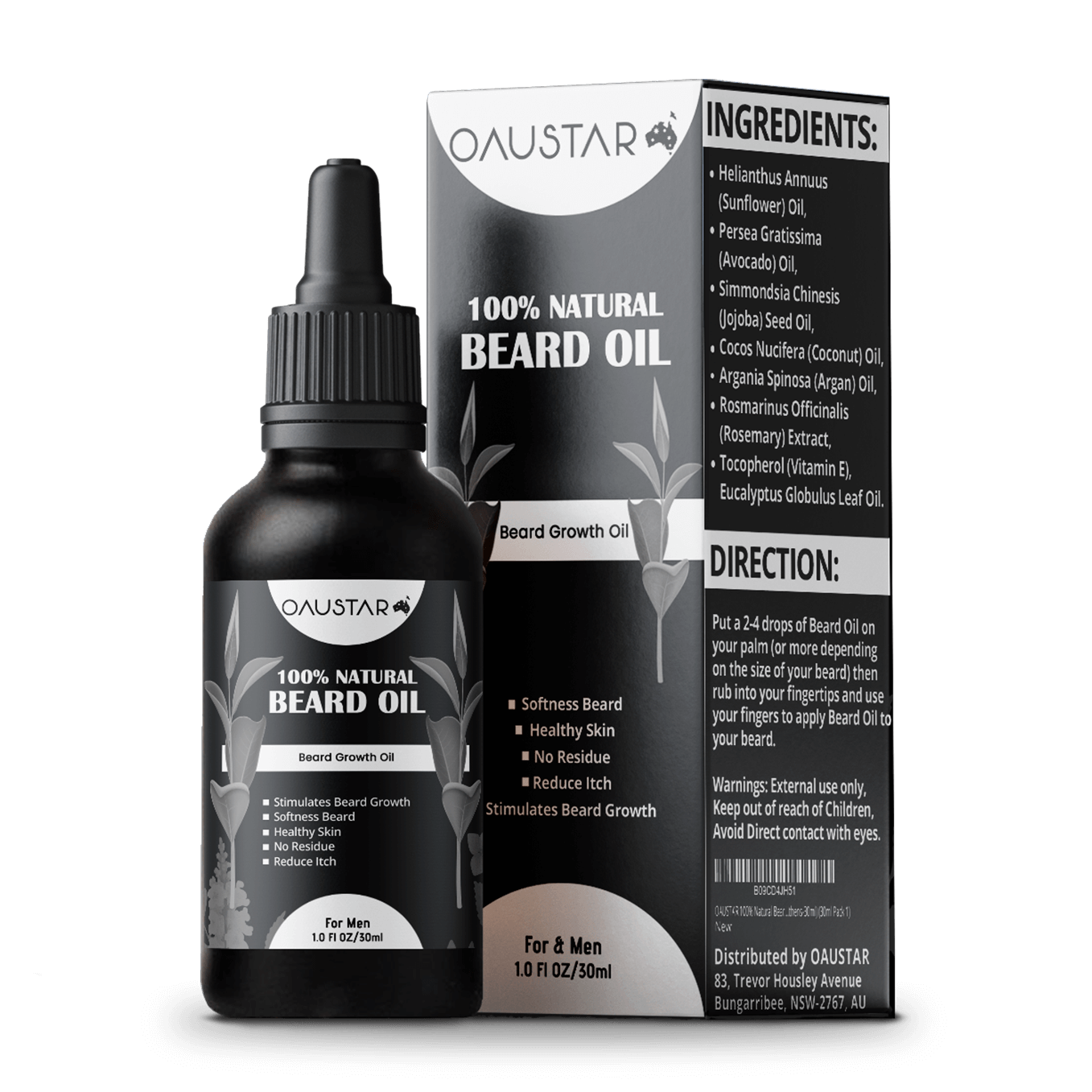 Best Beard Oil Australia for Men [Beard Growth Oil]