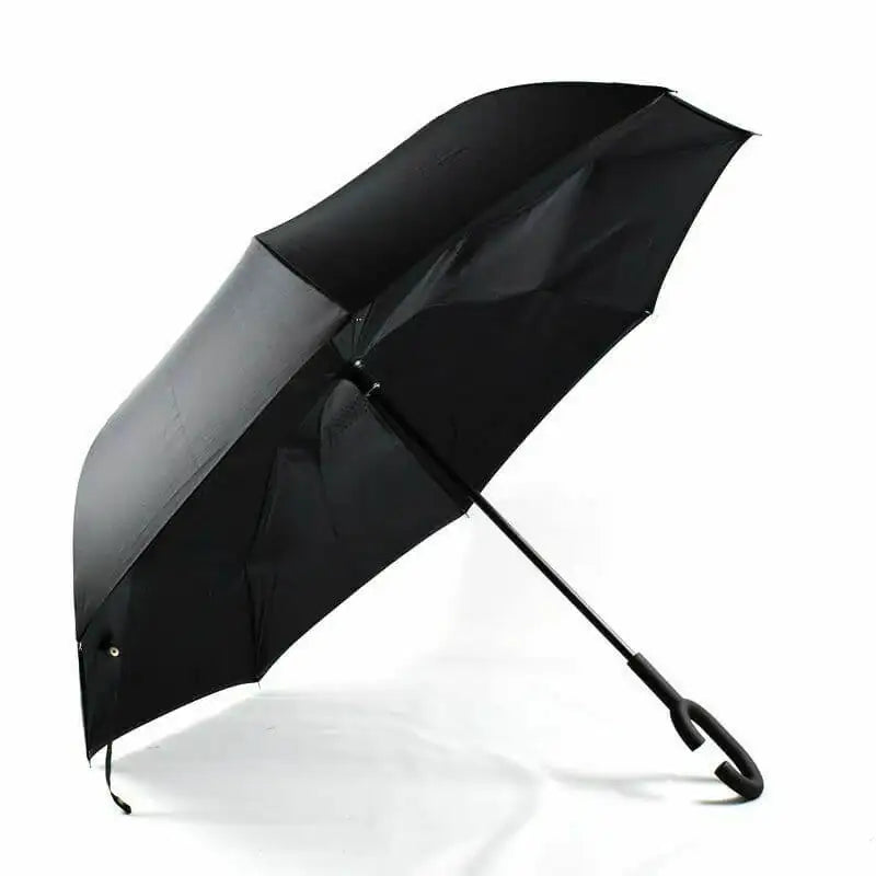 Windproof inside-out umbrella by My Store, designed for all weather conditions, with a compact, durable canopy for all seasons.
