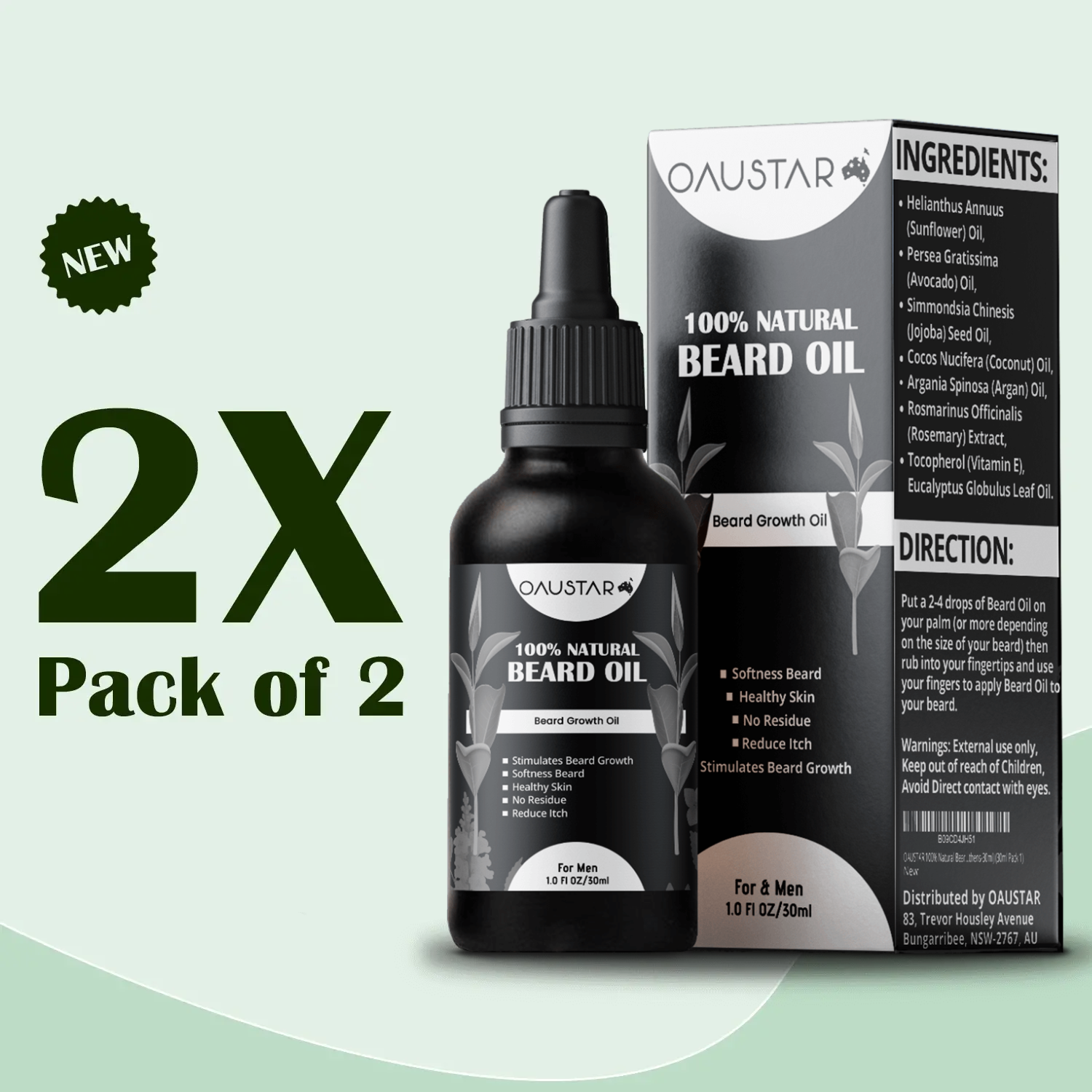 Best Beard Oil Australia for Men [Beard Growth Oil]