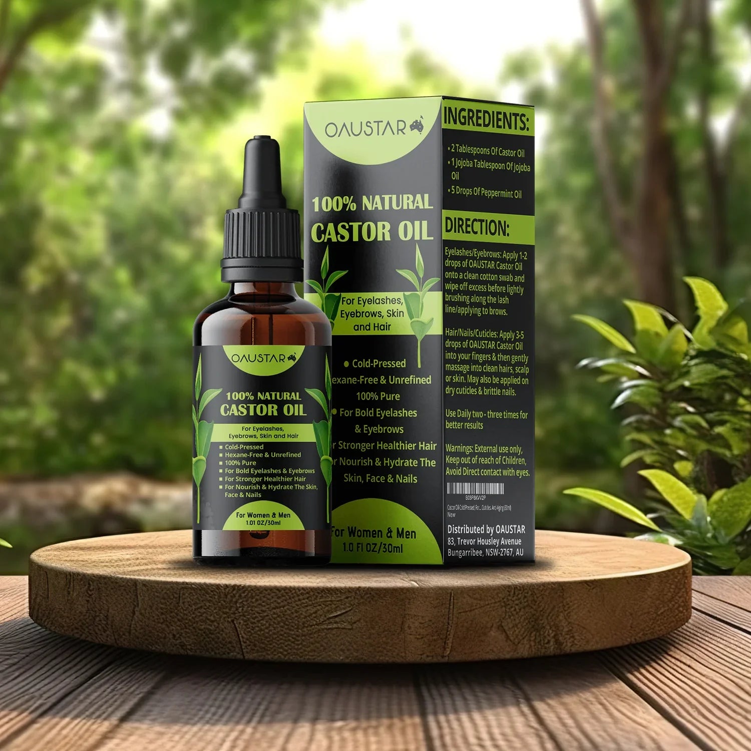 Rosemary Oil & Castor Oil Combo Pack