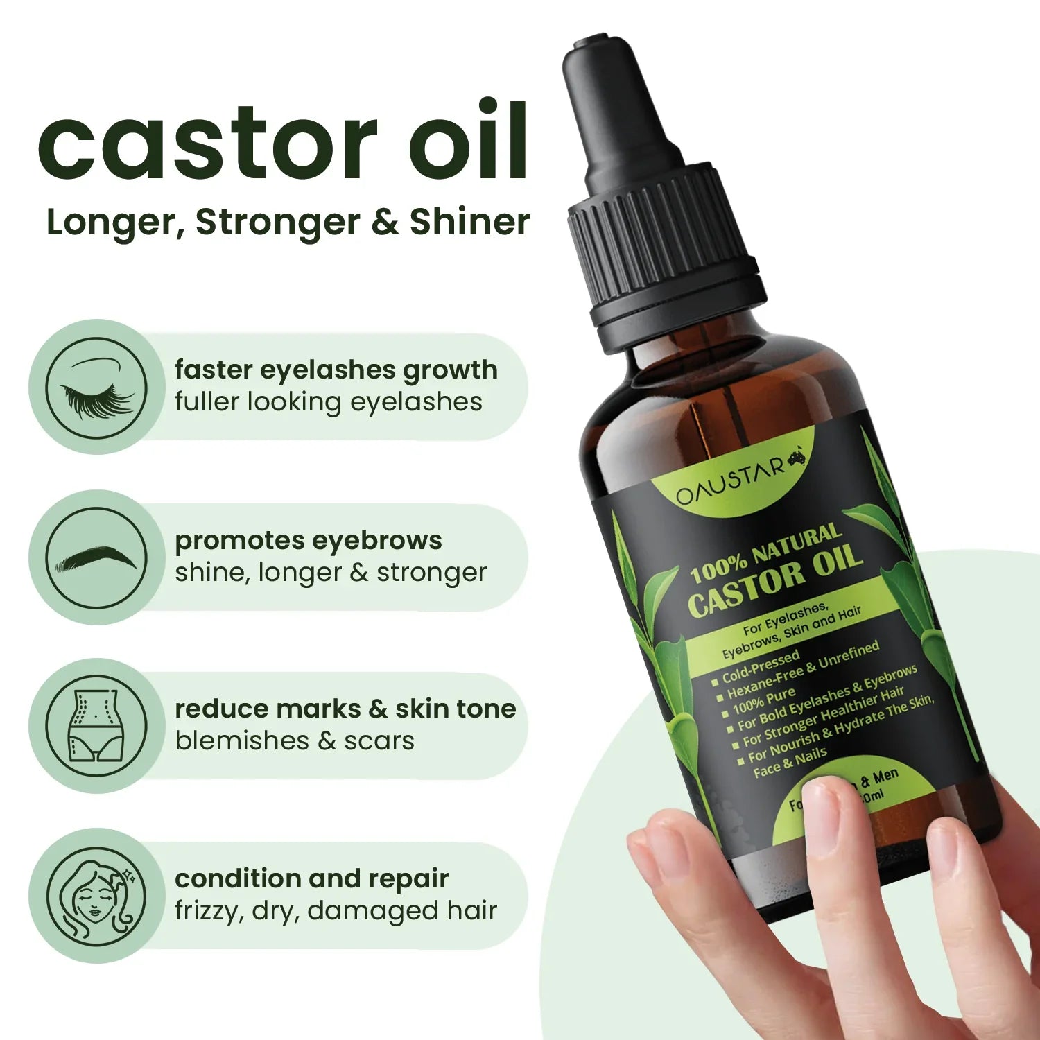 Rosemary Oil & Castor Oil Combo Pack