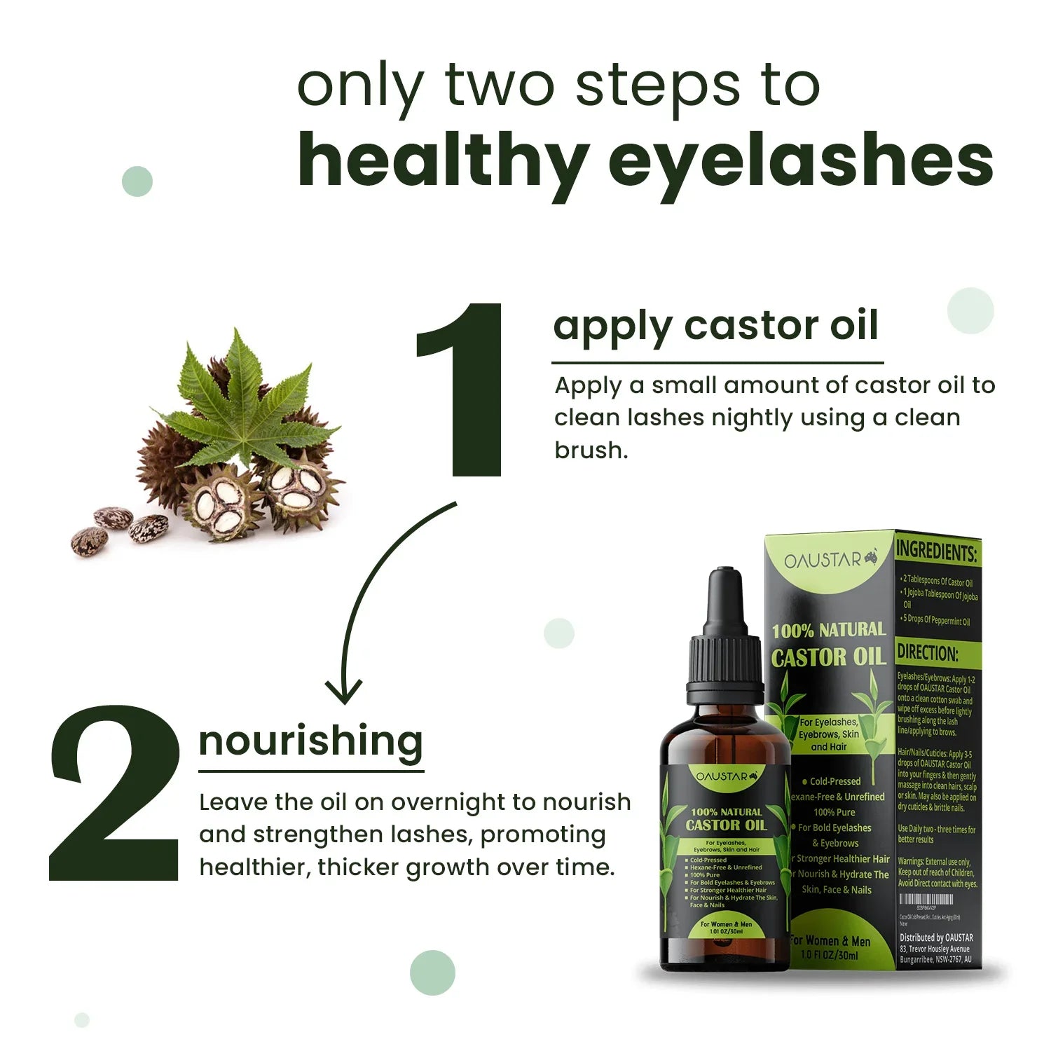 Castor Oil & Hair Growth Oil Combo Pack