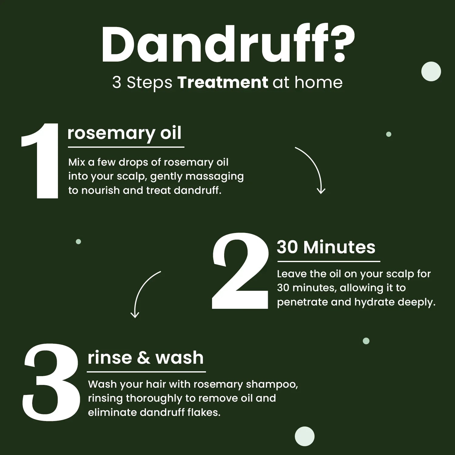 Organic Rosemary Hair Growth Oil for Dry & Damaged Hair