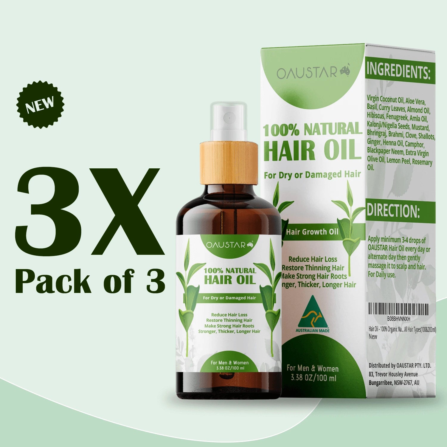 Best Organic Hair Oil For Dry & Damaged Hair [Hair Growth Oil]