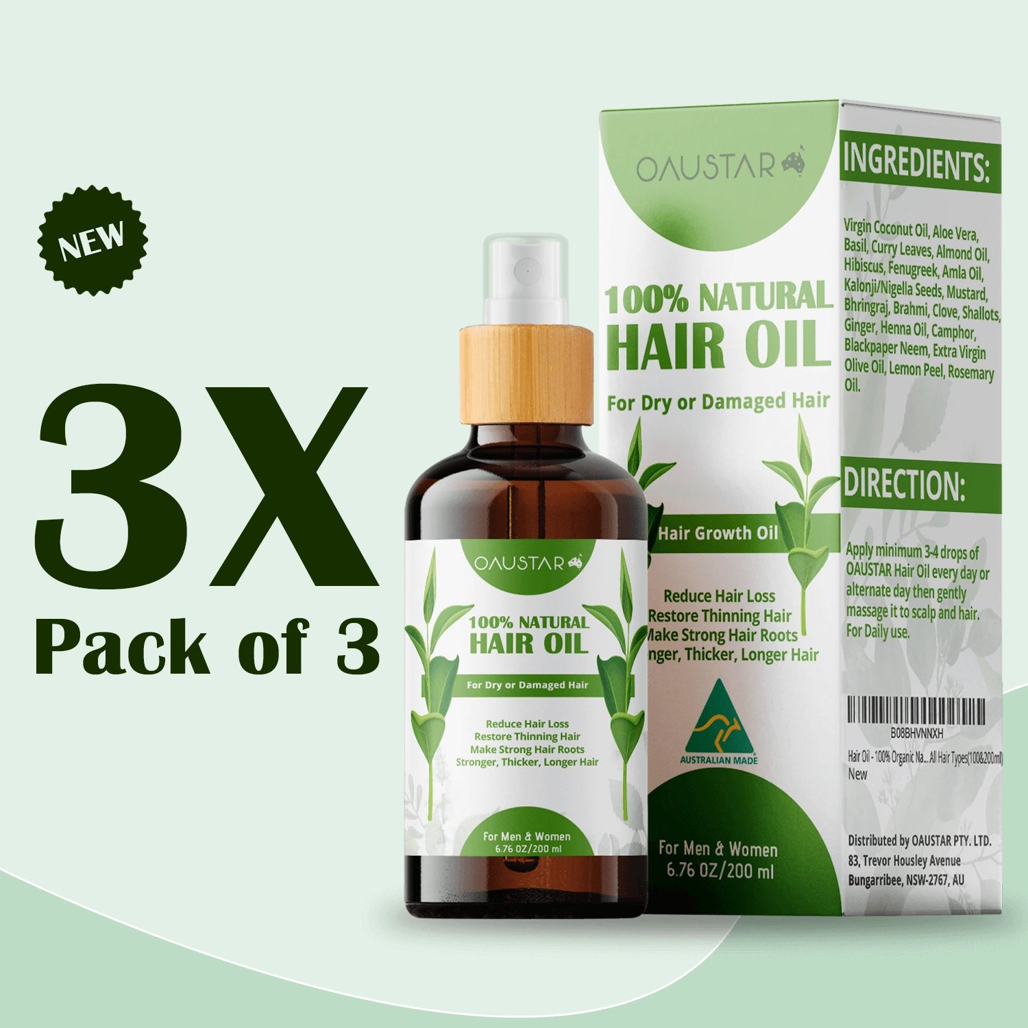 Best Organic Hair Oil For Dry & Damaged Hair [Hair Growth Oil]