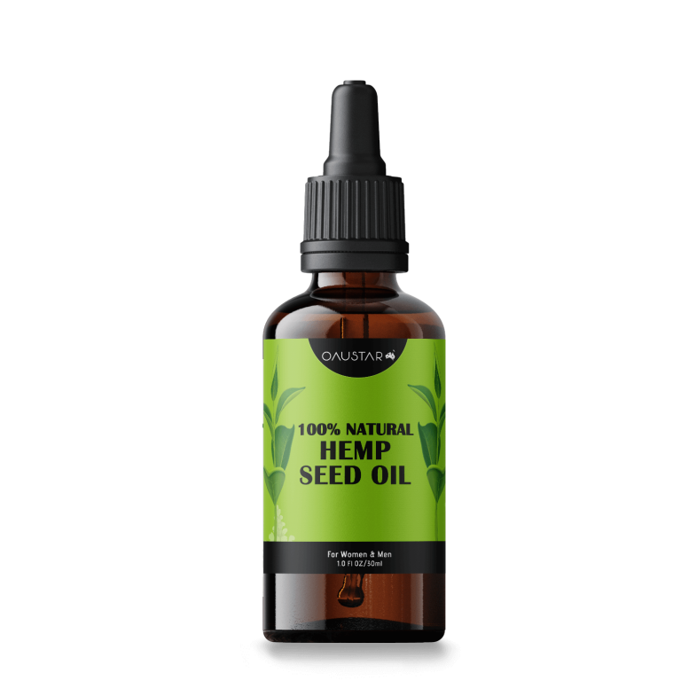 Hemp Seed Oil For Anti Stress, Better Sleep, Anti Anxiety Support
