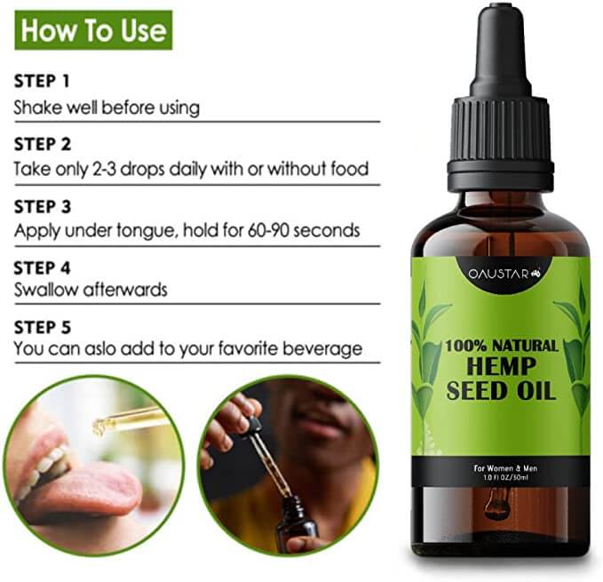 100% Organic Hemp Seed Oil for Hair & Skin [Australia]