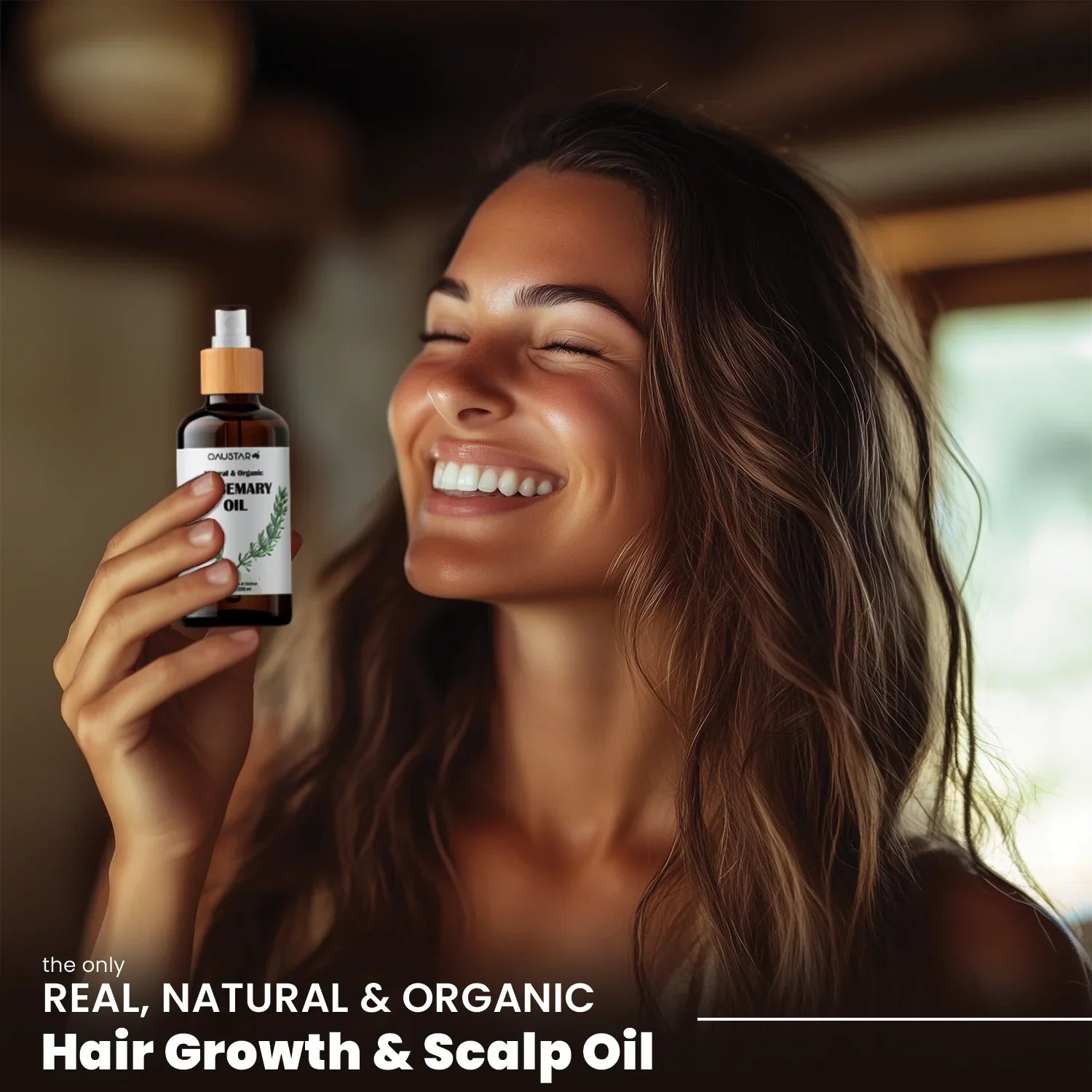 Rosemary Oil for Hair Growth 200ml [100% Naatural & Organic]