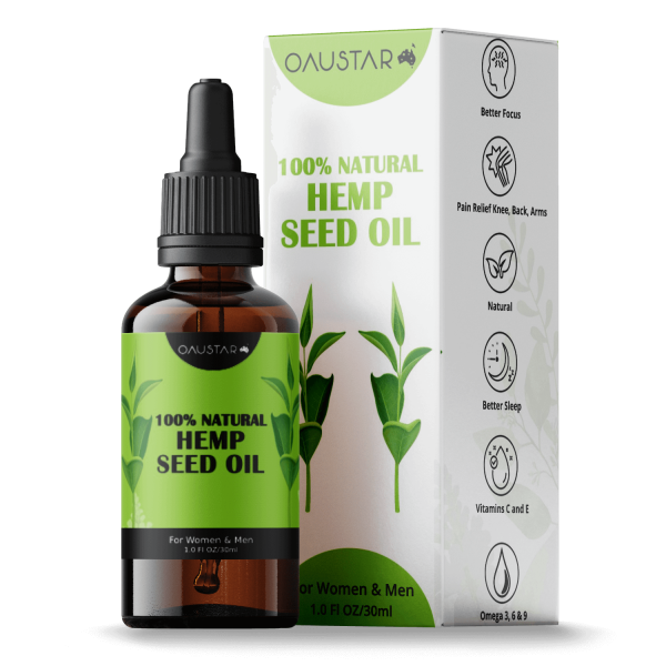 100% Organic Hemp Seed Oil for Hair & Skin [Australia]