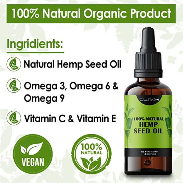 organic hemp seed oil